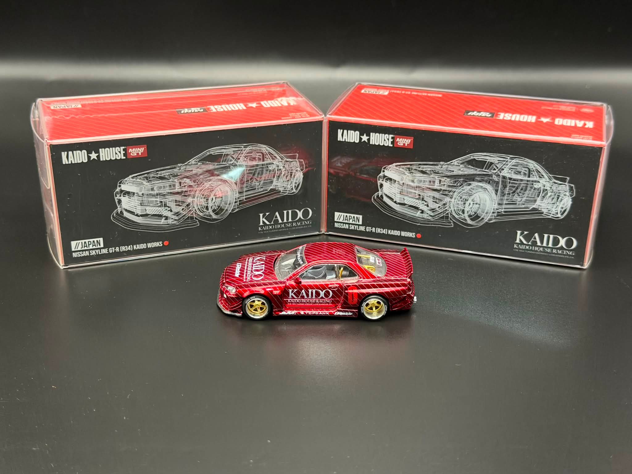 KAIDOHOUSE x Tokyo Diecast Club Nissan Skyline GT-R (R34) Kaido