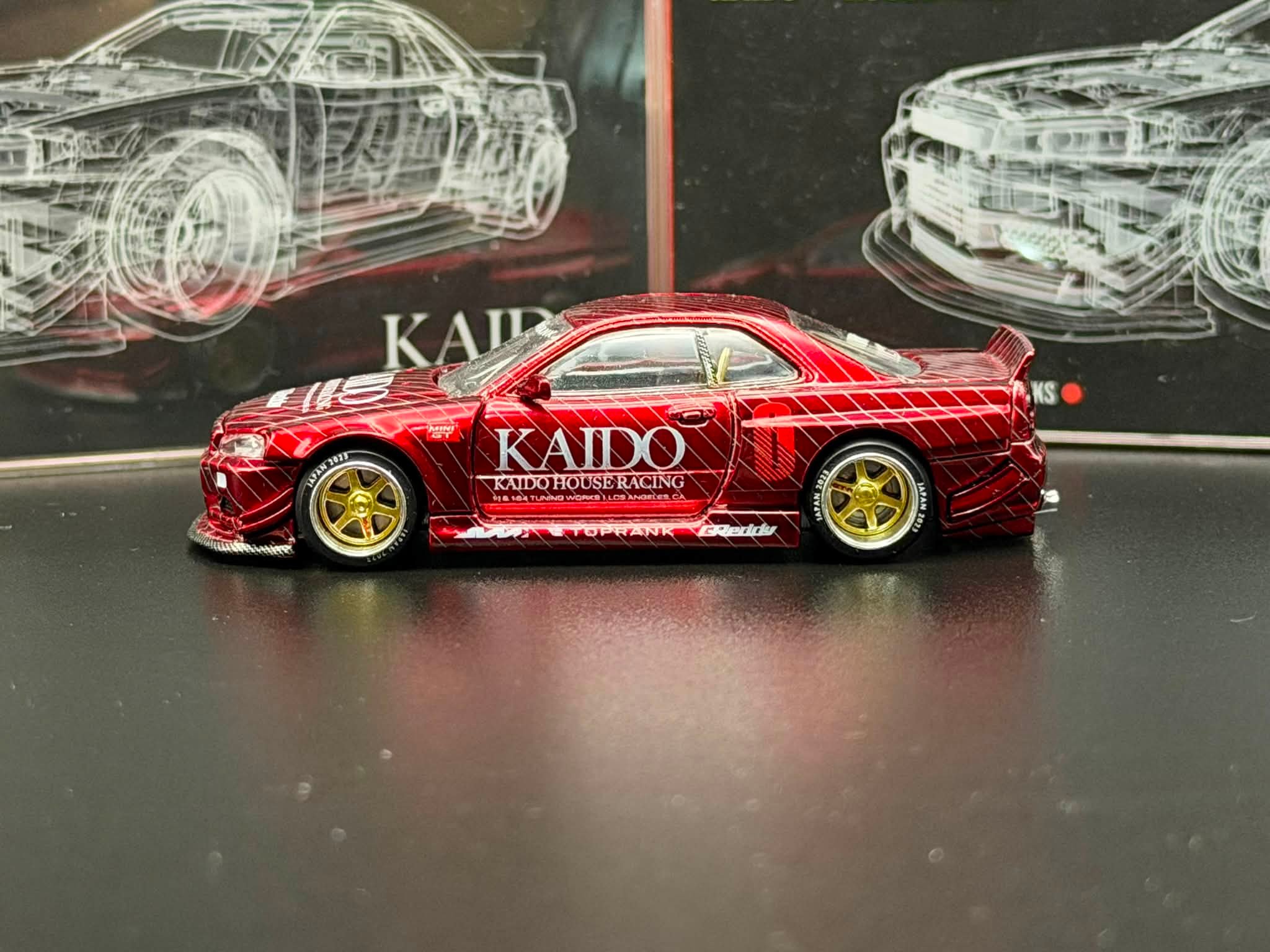 KAIDOHOUSE x Tokyo Diecast Club Nissan Skyline GT-R (R34) Kaido