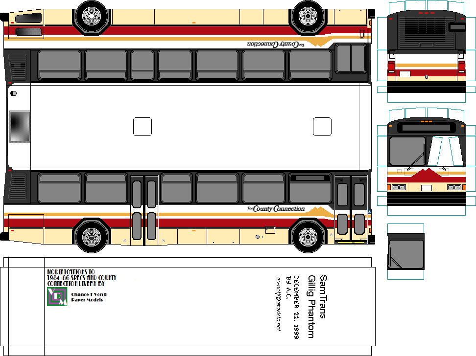 Printable Paper transit - some... - Bay Area Scale Models