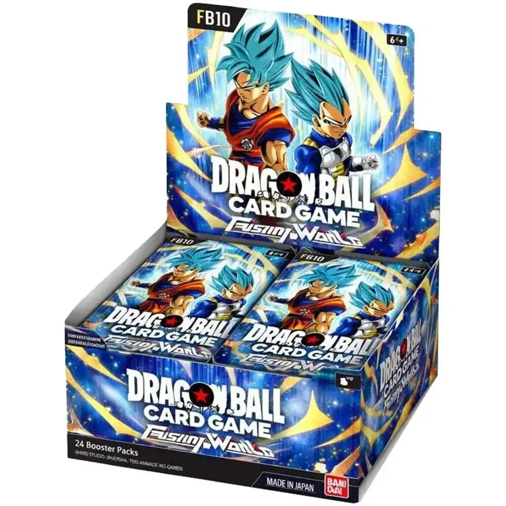 The upcoming Dragon Ball Super Card Game Fusion World Booster Box