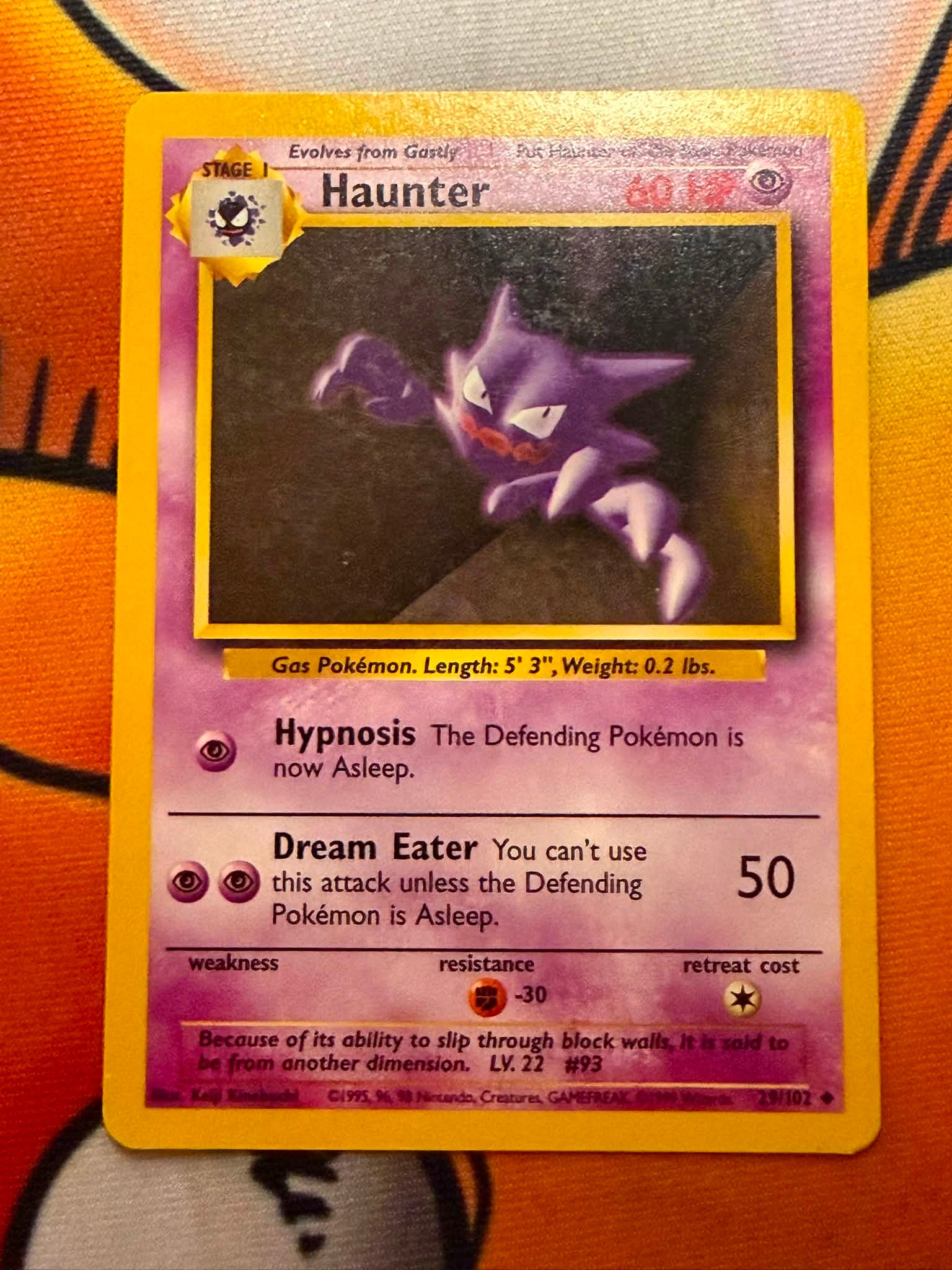 haunter pokemon card value - 093/165- Pokemon 151 - Reverse Foil RarityCommon Hit Points90 HP Darkness haunter holo pokemon card value