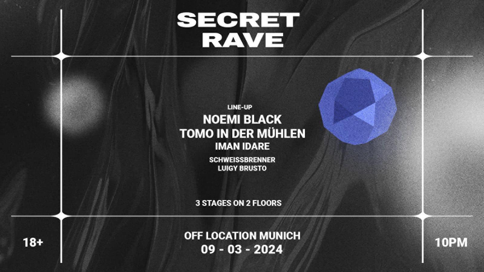 Secret Rave München! Am 9. März 2024... - Secret Raves 089 | Facebook