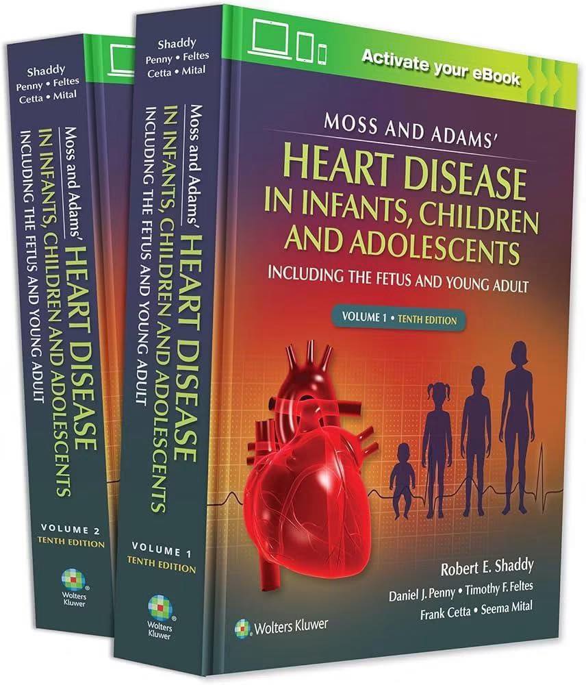 健康・医学 moss and adams 10th edition Moss & Adams Heart Disease In Infants, Children, And Adolescents