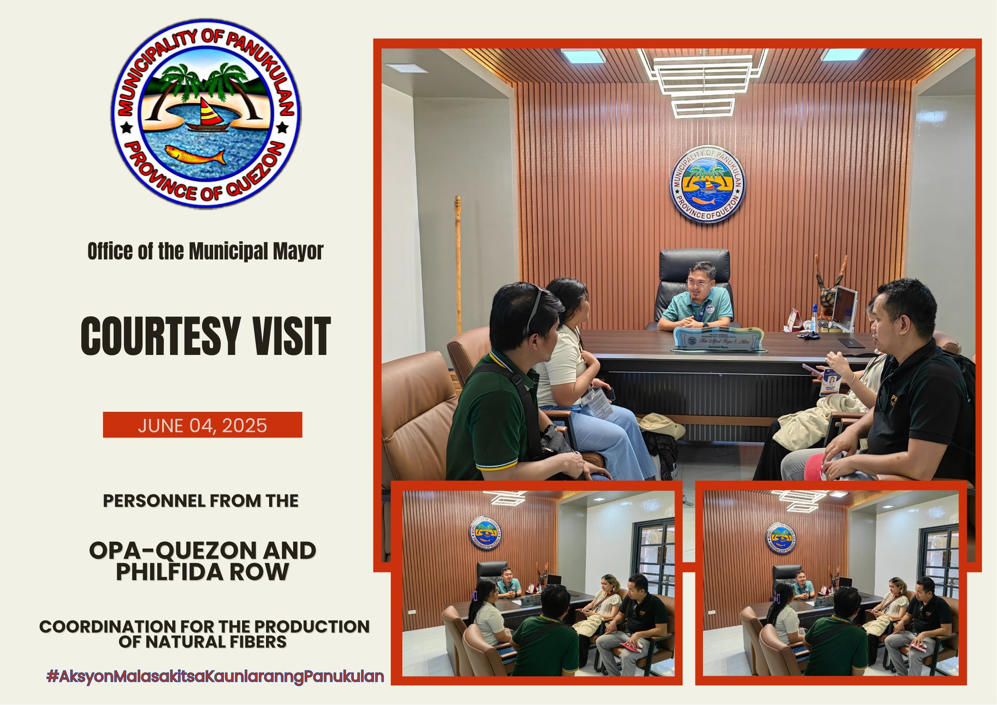 Municipality - JUNE 04, 2025 Personnel from the Office of the ...