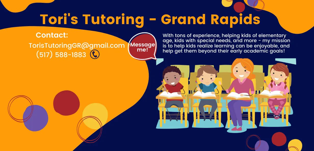Tori's Tutoring - Grand Rapids | Grand Rapids MI