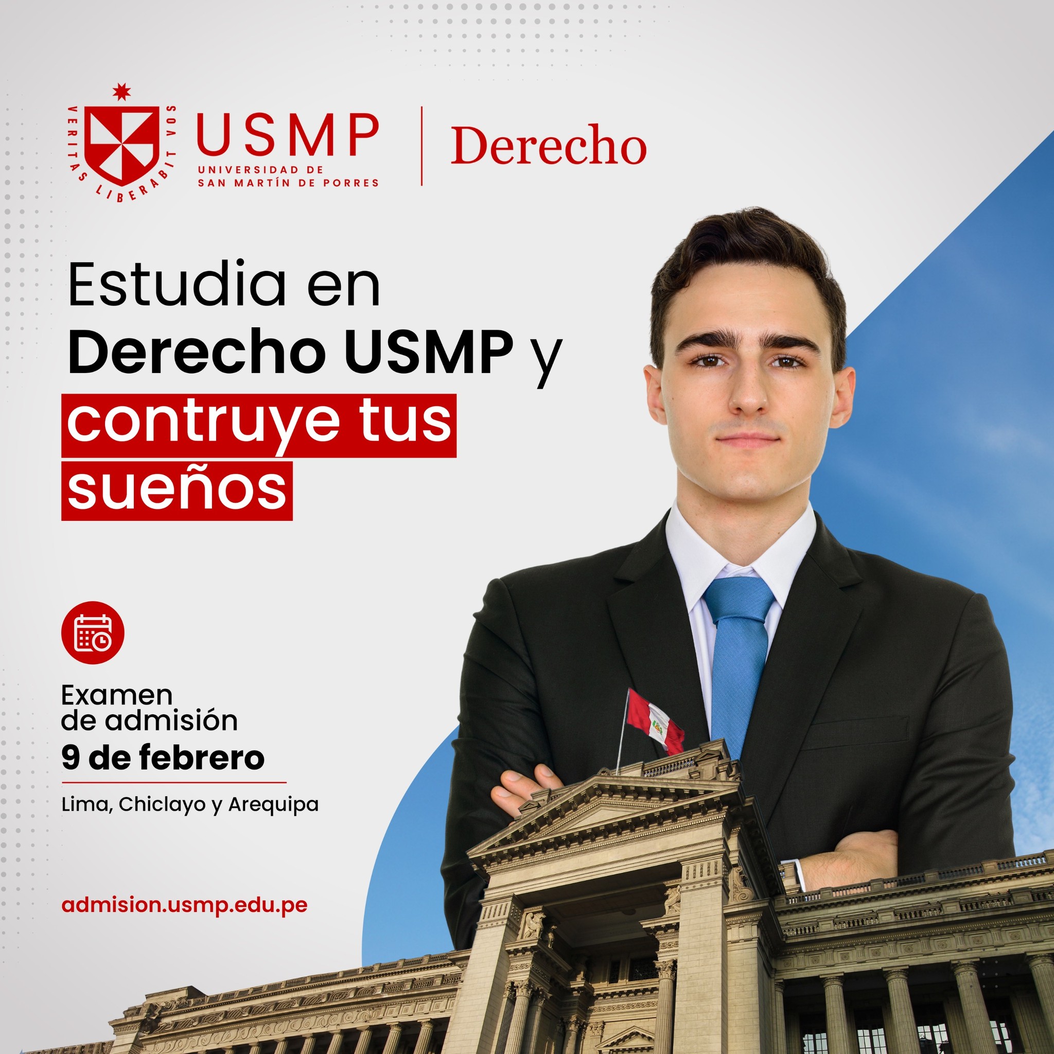 Derecho Usmp - 📢 EXAMEN DE ADMISIÓN 2025 - I 📅 9 de... | Facebook