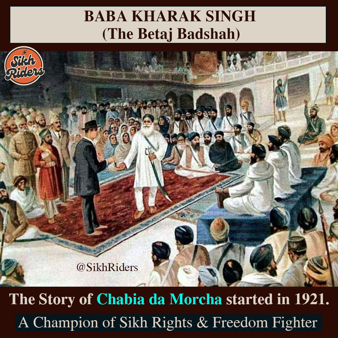 Sikh Riders - Baba Kharak Singh was a prominent Sikh... | Facebook