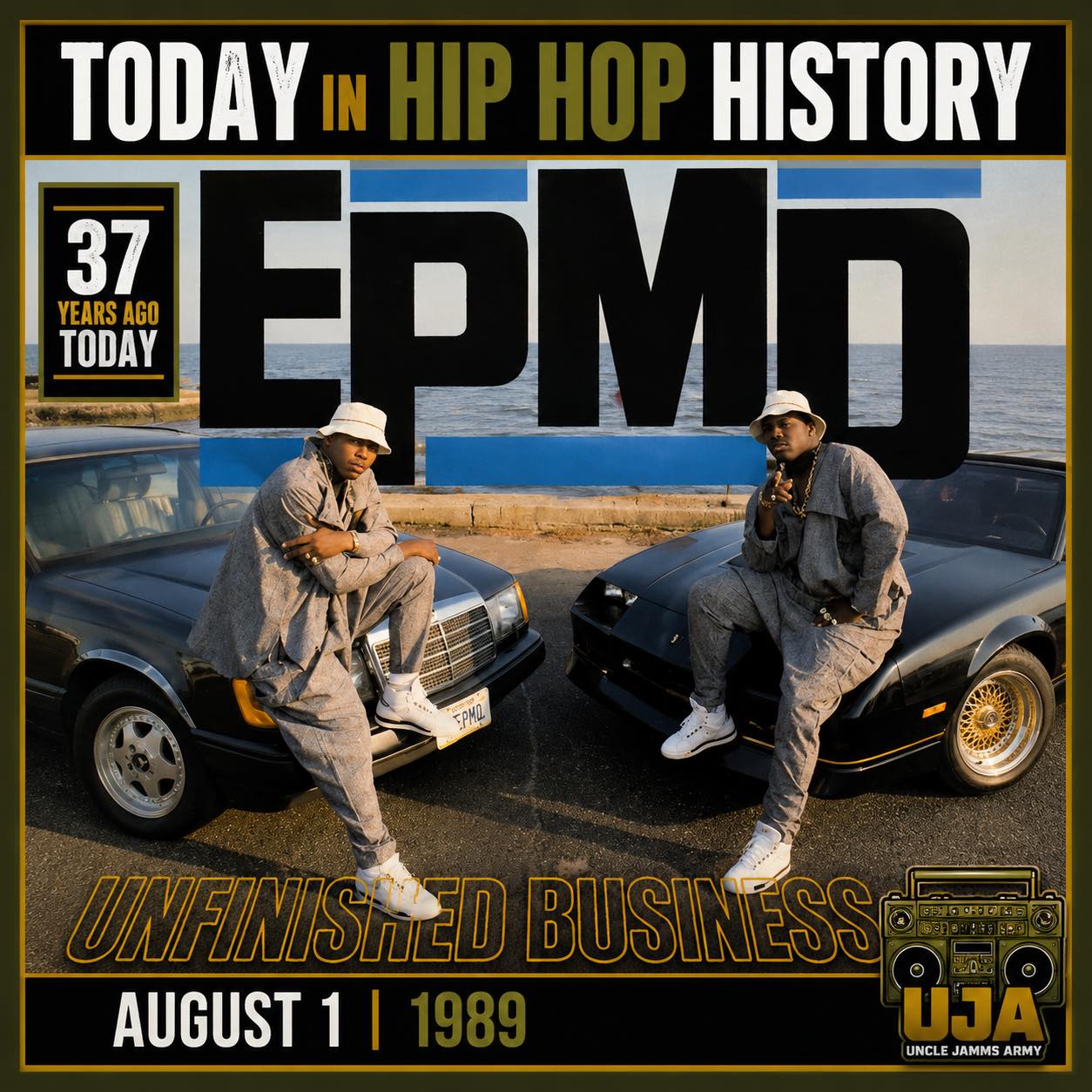 37 years ago today, EPMD released their sophomore album