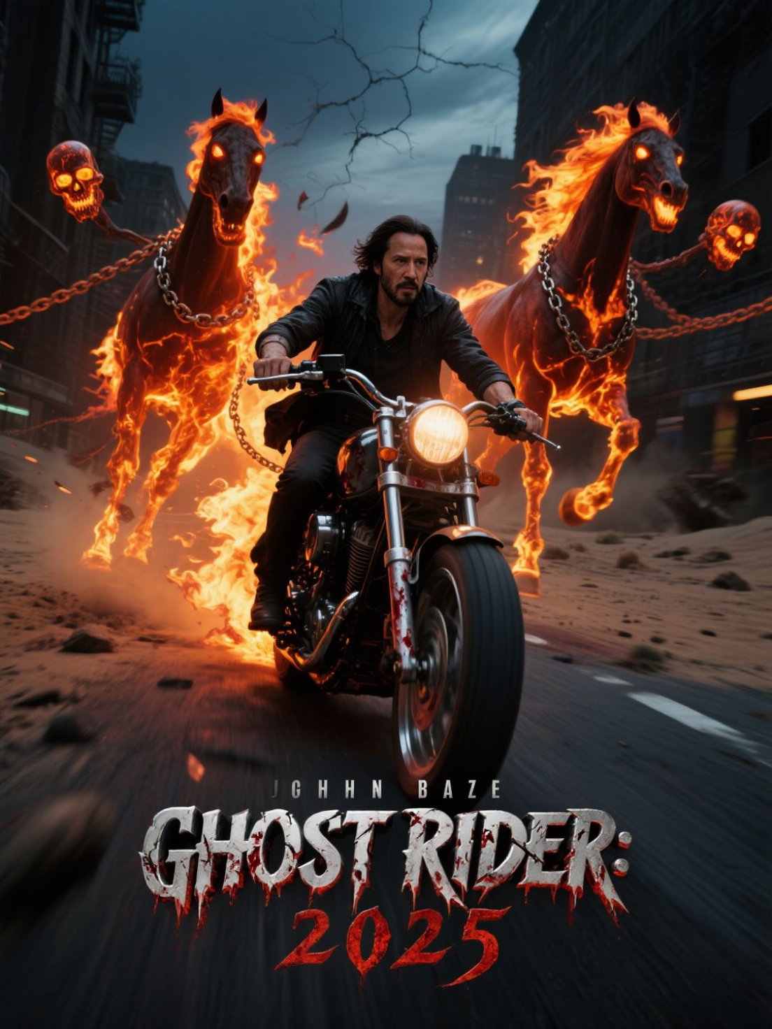 São - Ghost Rider 2025 👉 First Trailer Teaser 👉 Keanu Reeves The teaser ...