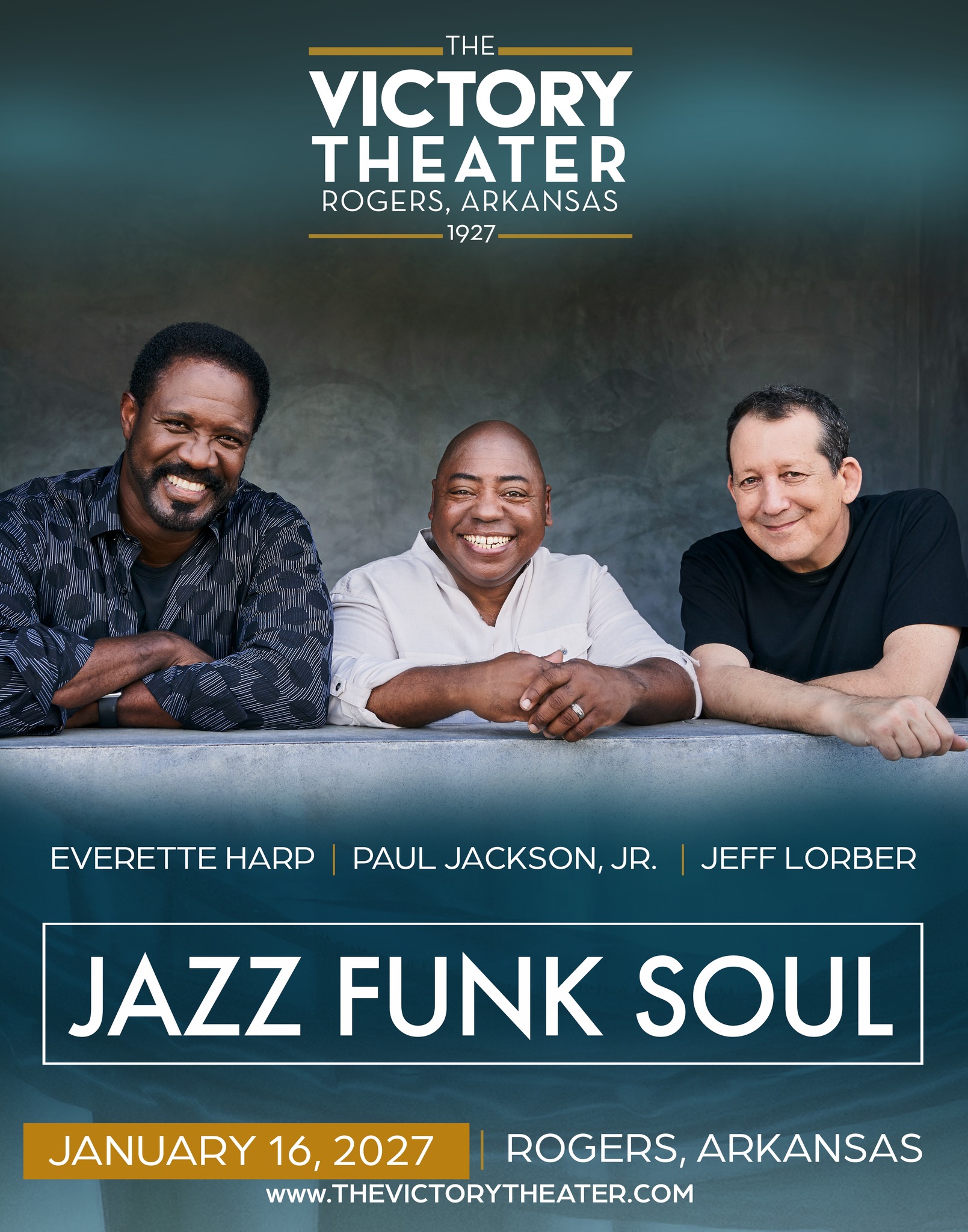 Jazz funk soul concert rescheduled to january 16 2027
