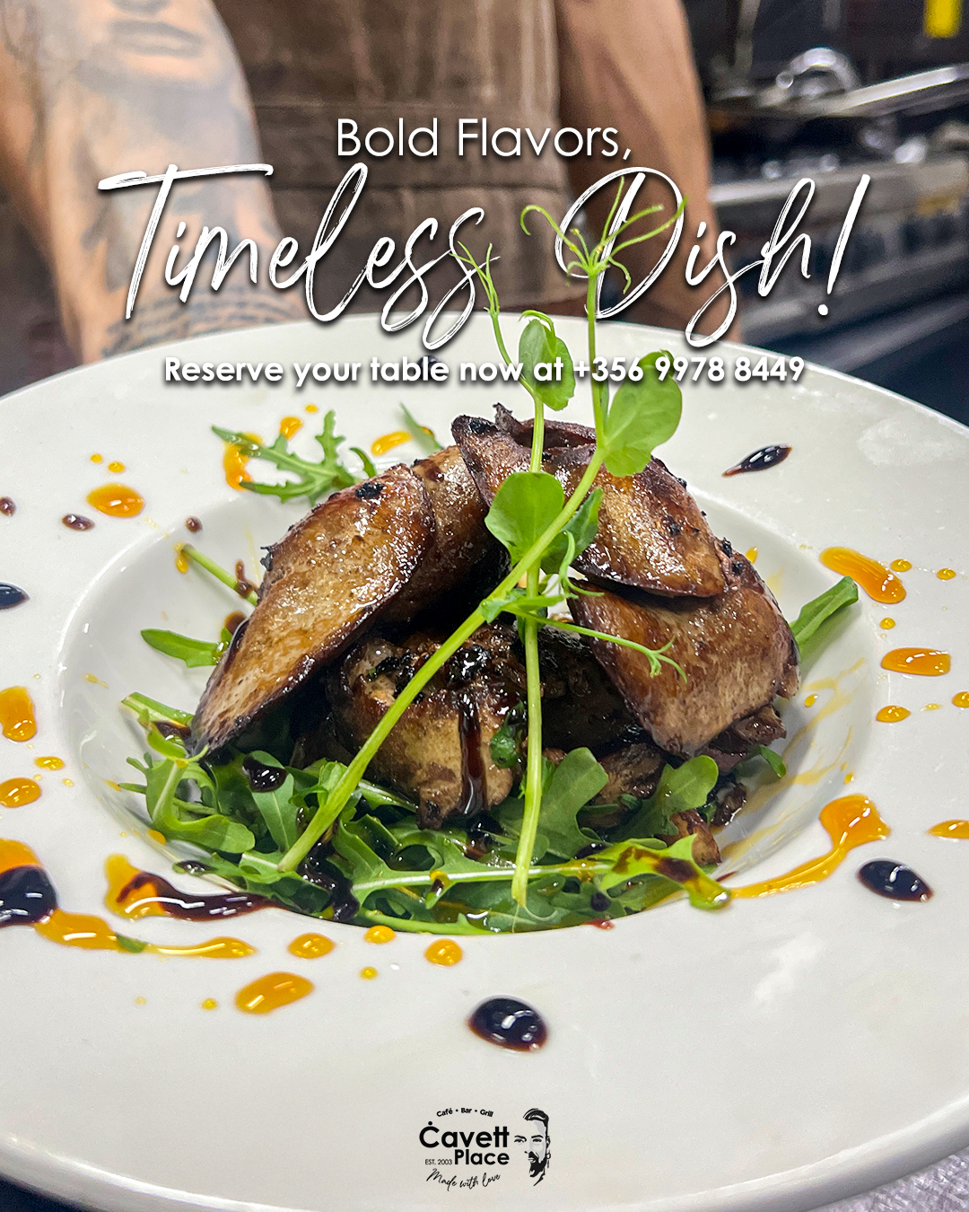 Cavett - Savor the taste of tradition, our perfectly cooked rabbit ...