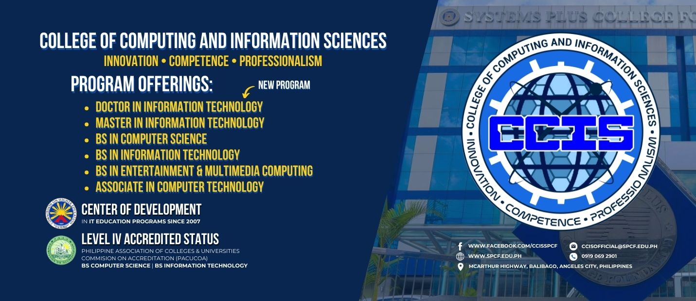 SPCF College of Computing and Information Sciences | Angeles City