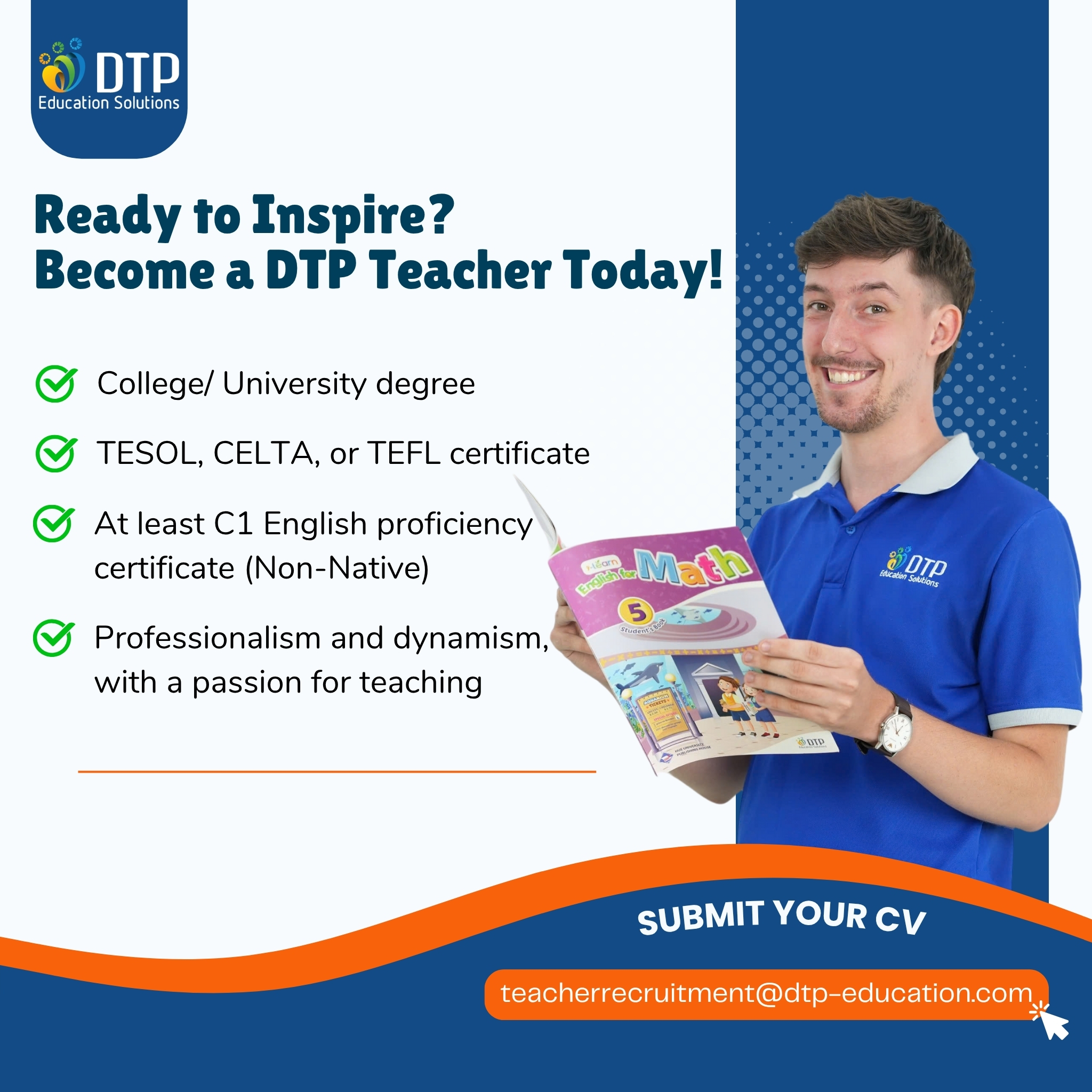 DTP Teachers - 🌟 Ready to Inspire? Become a DTP Teacher... | Facebook