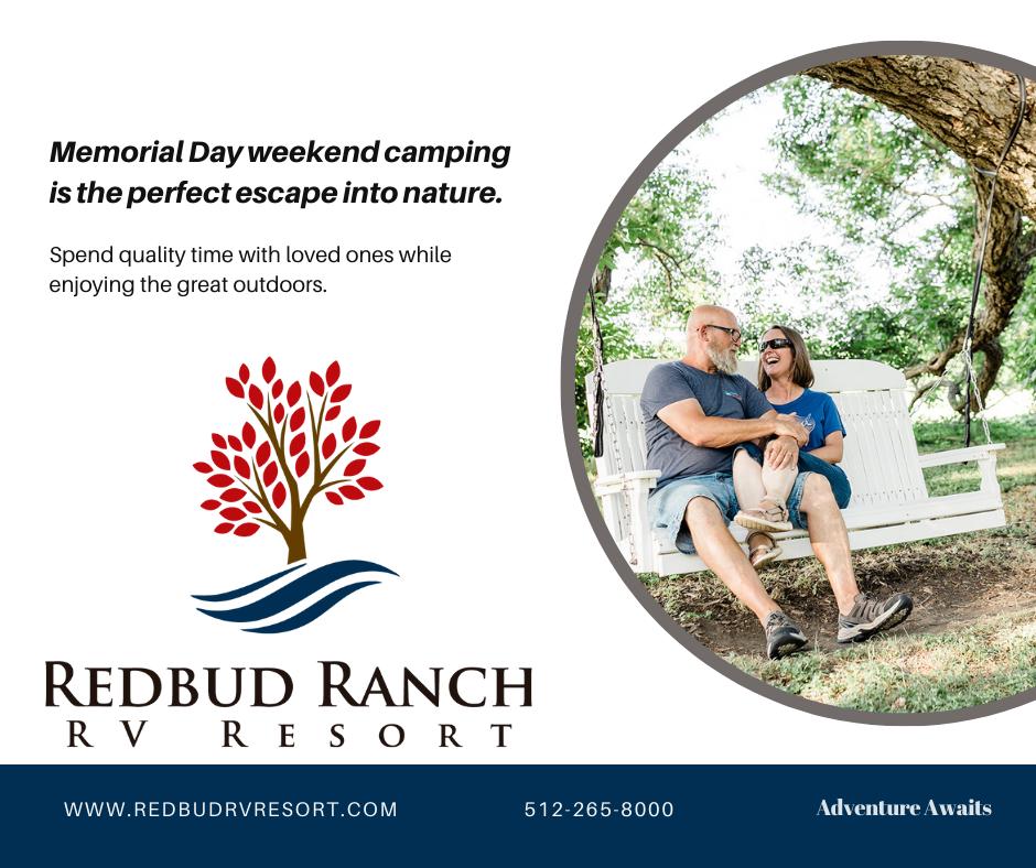 🌟 Make this Memorial Day... - Redbud Ranch Cabin & RV Resort