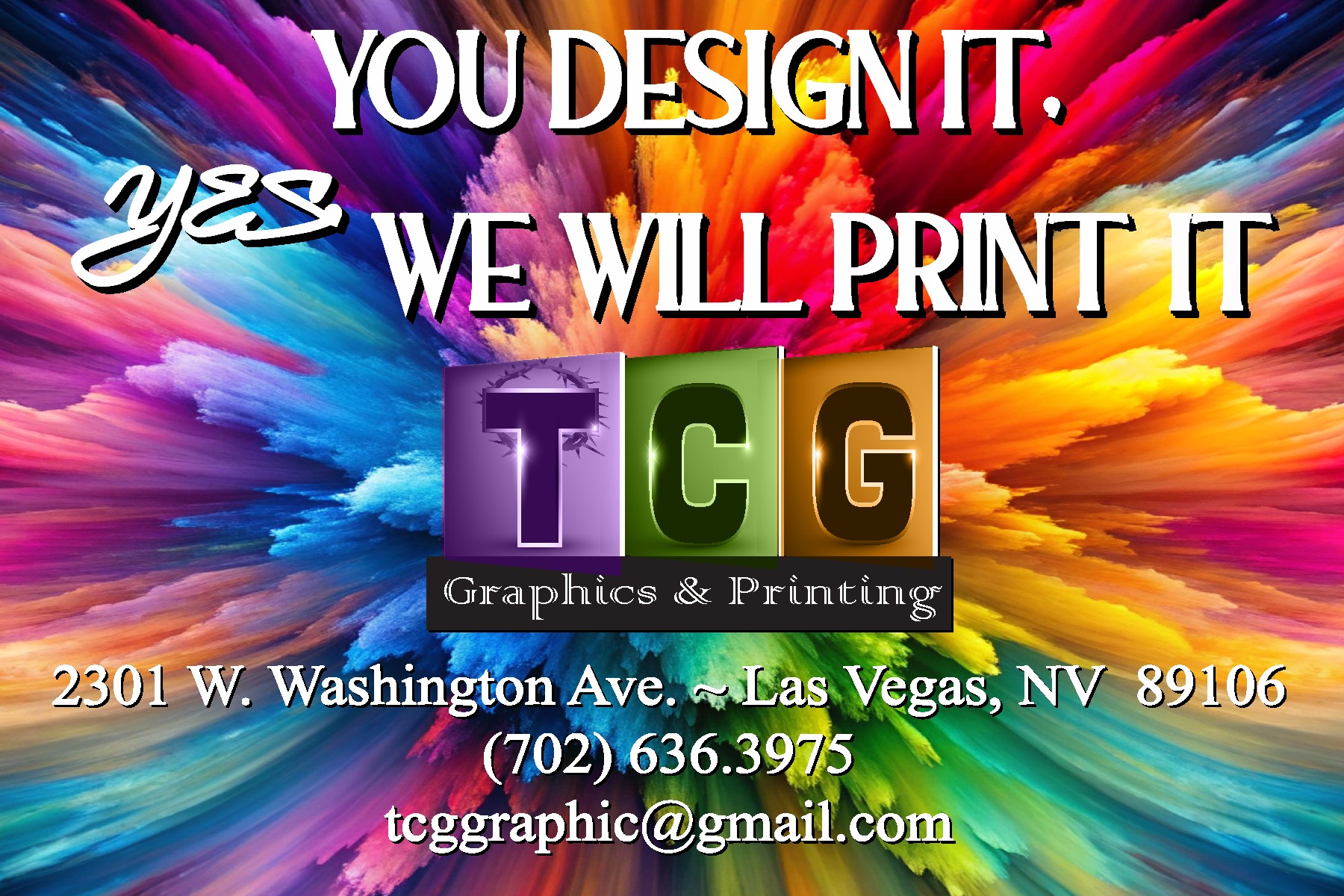 TCG Graphics and Printing | Las Vegas NV
