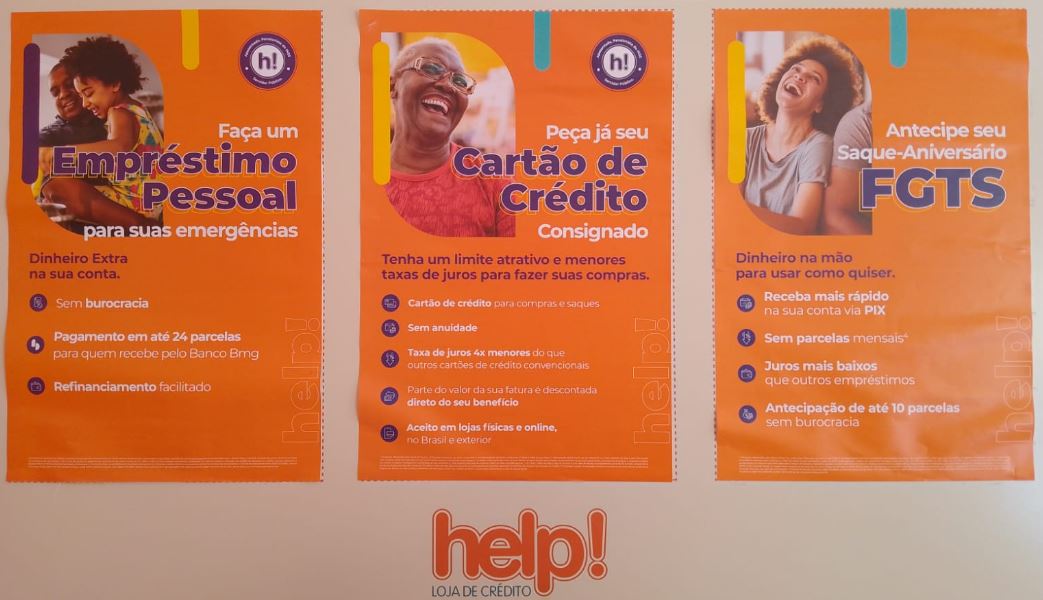 Help loja de crédito Peruíbe | Peruíbe SP