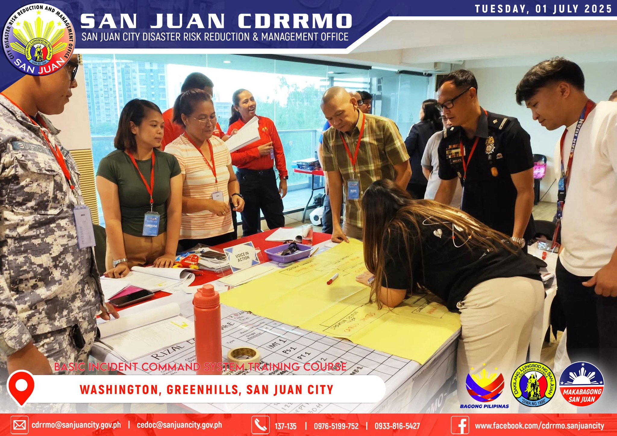 Day 1 of Basic Incident Command System Training Course (BICS) at ...