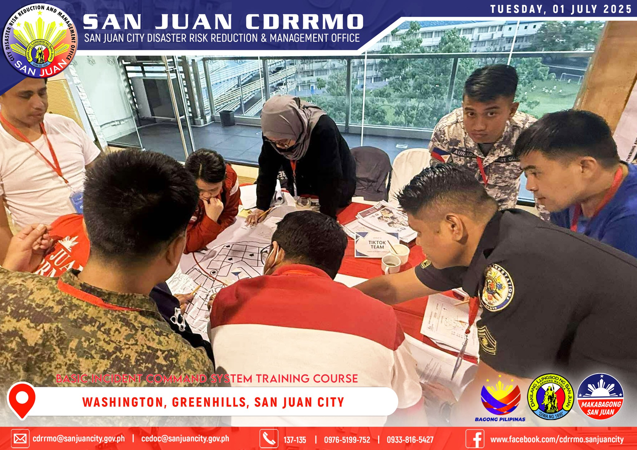 Day 1 of Basic Incident Command System Training Course (BICS) at ...