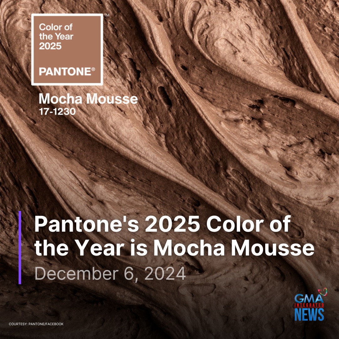 GMA News - Mocha Mousse is Pantone's Color of the Year for... | Facebook