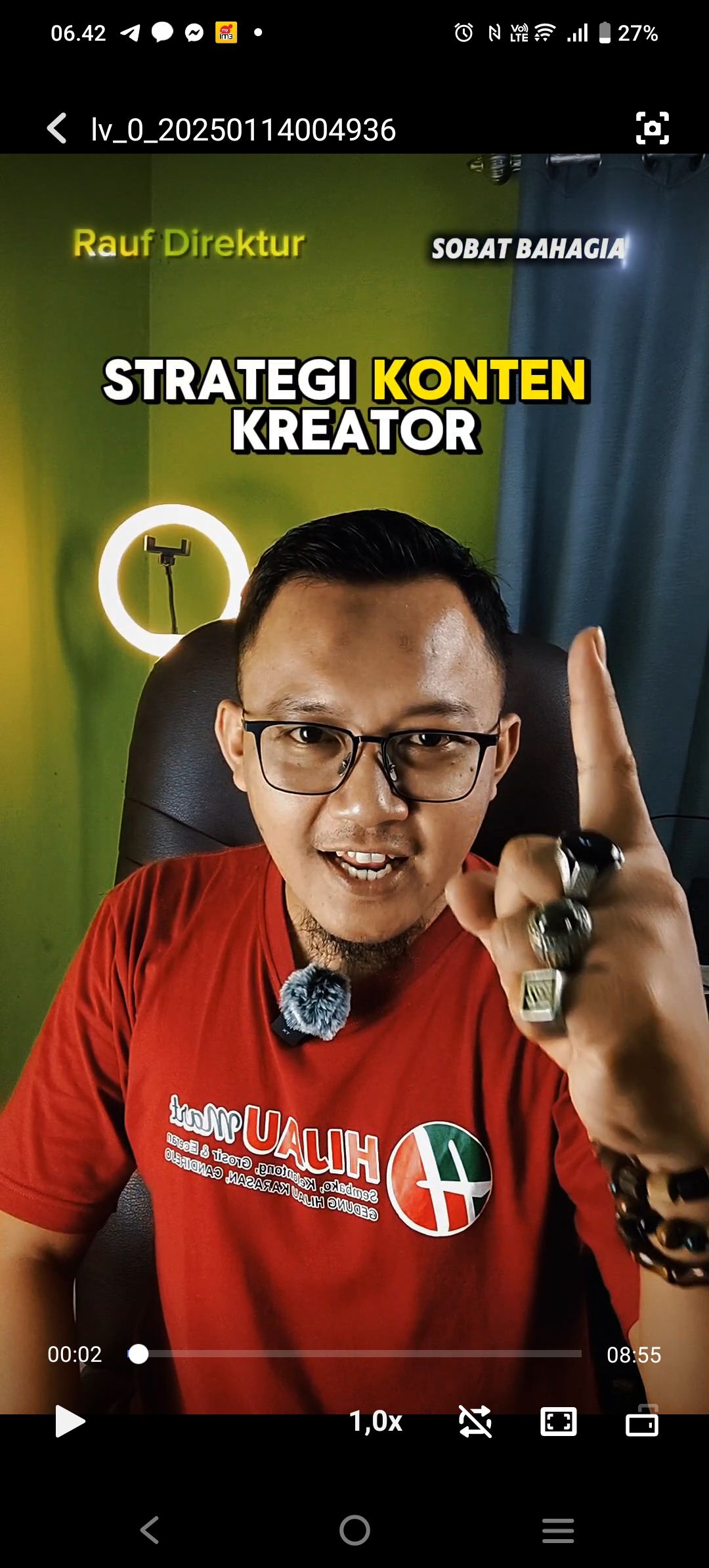 Rauf Direktur SB | Klaten