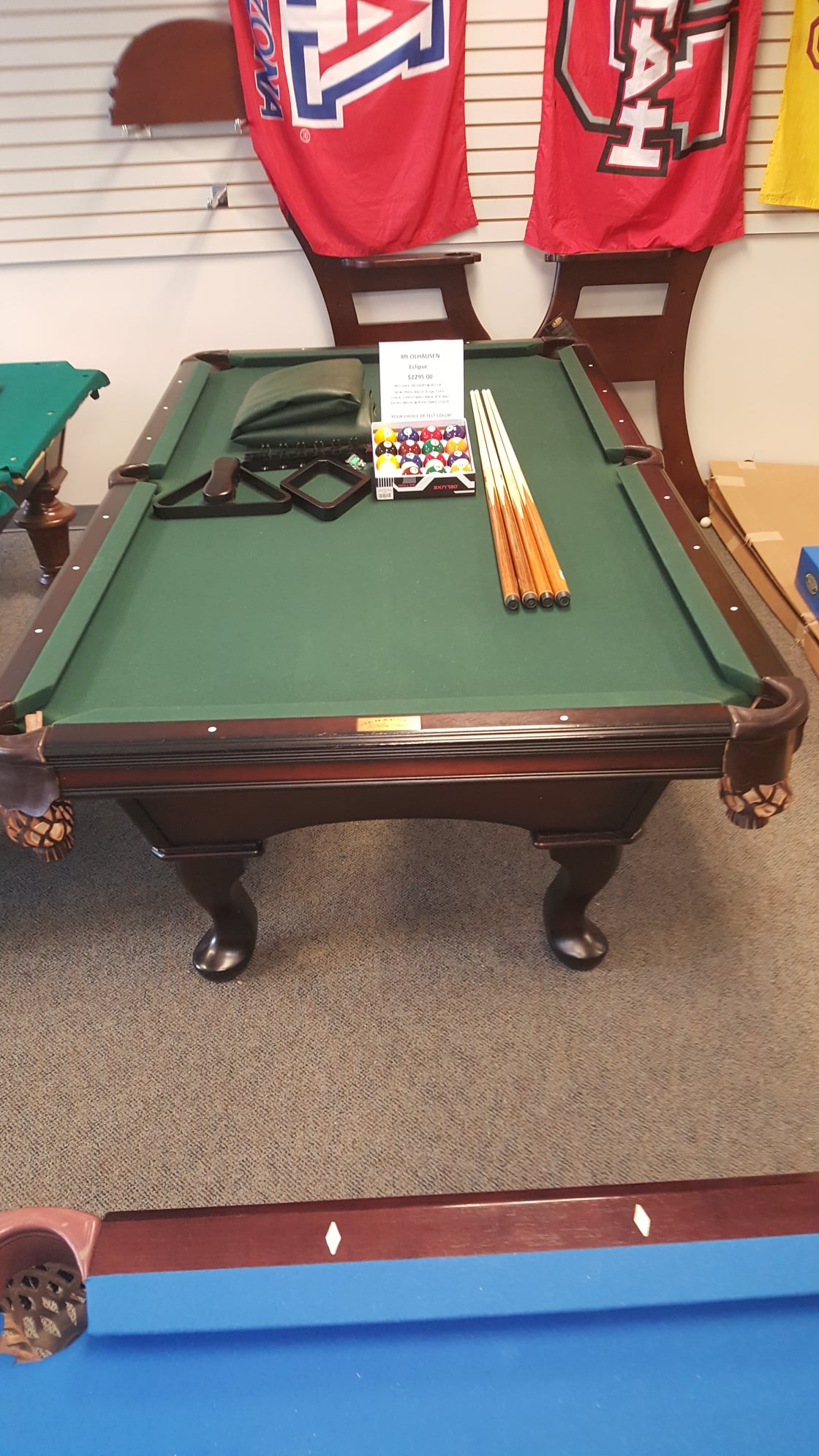 8' Olhausen Eclipse pool table!... - ABC Billiards & Darts | Facebook