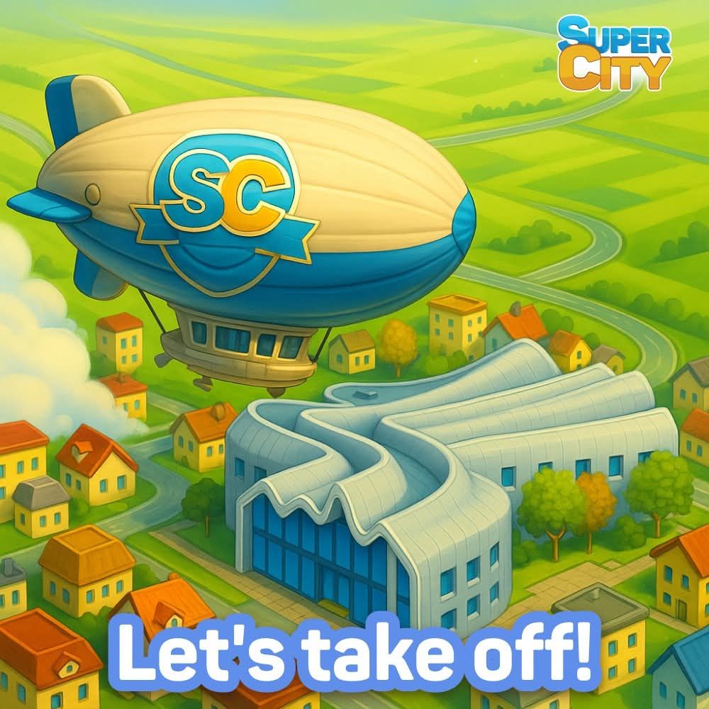 🌅 The Airship will set off again!... - SuperCity Game Tips | Facebook