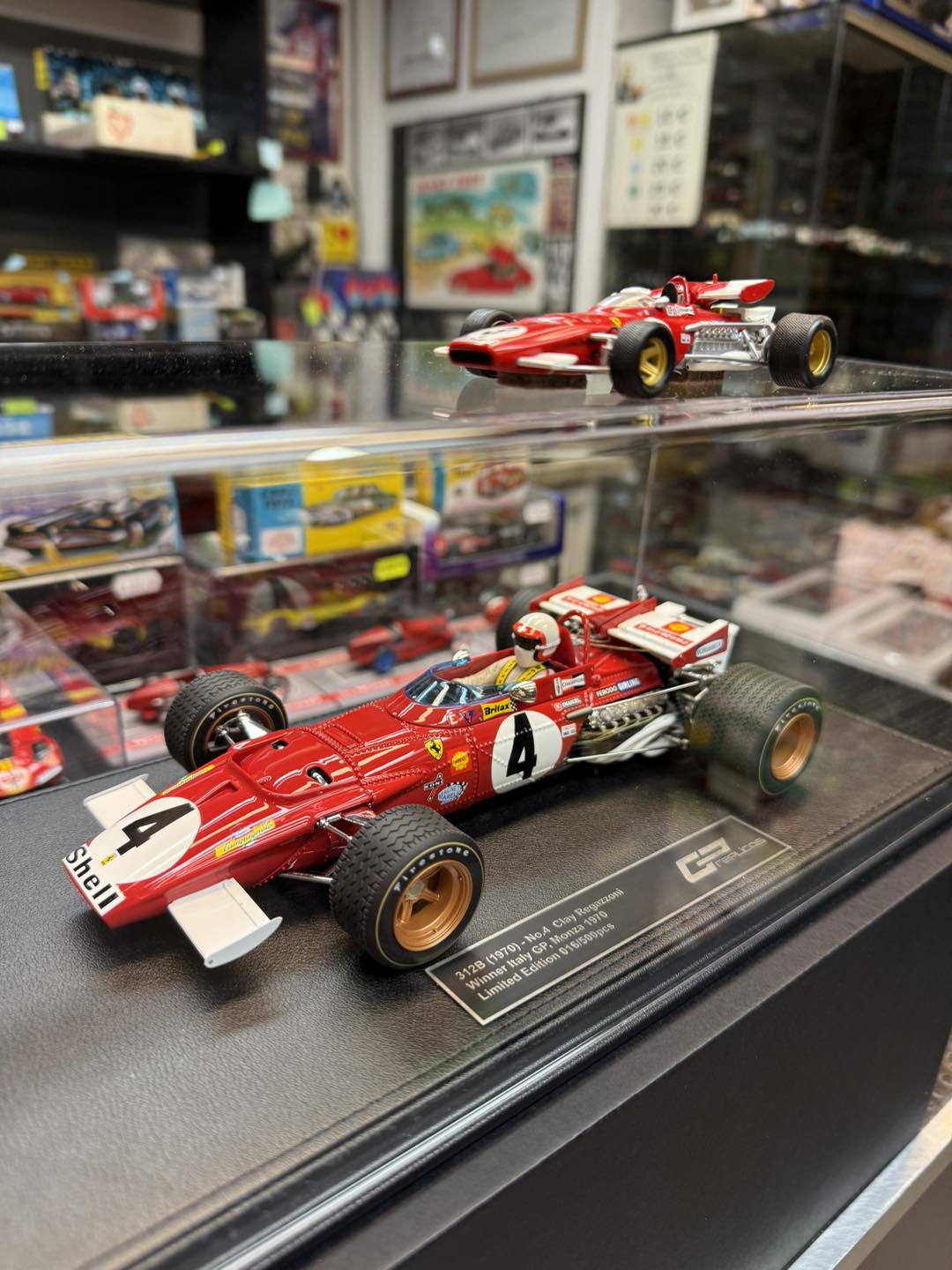 Ferrari 312B 1970 Winner Monza GP Clay Regazzoni GP Replicas Scala