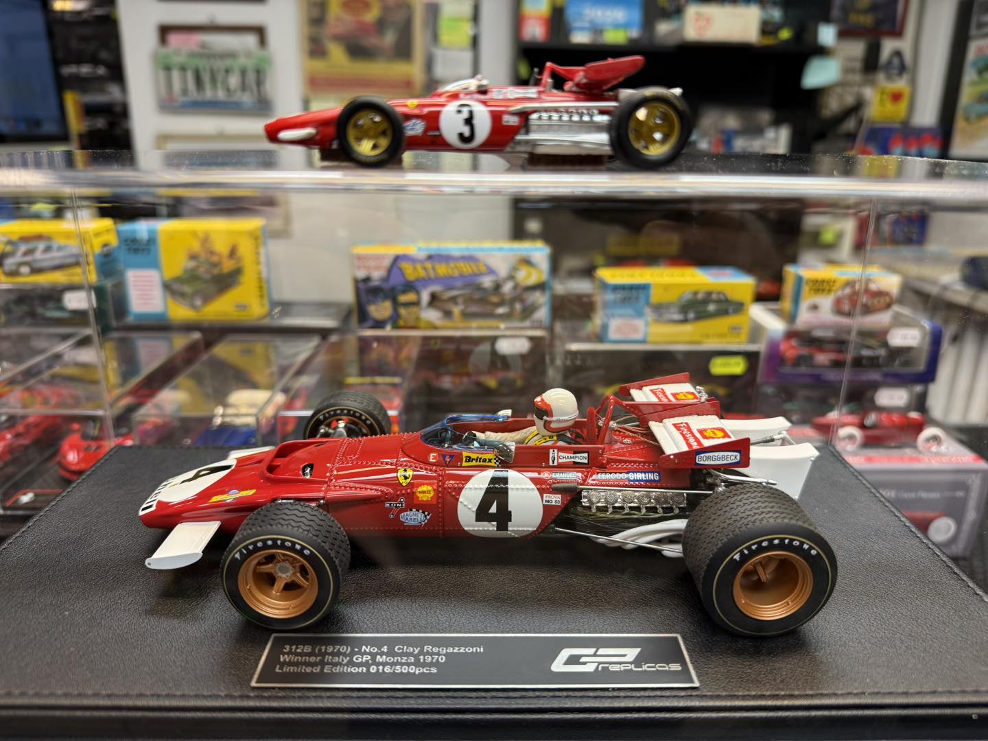 Ferrari 312B 1970 Winner Monza GP Clay Regazzoni GP Replicas Scala