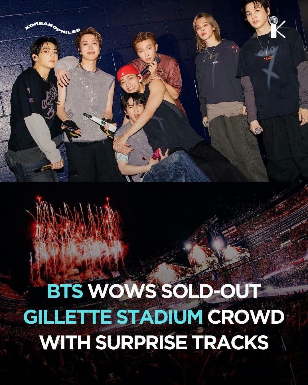BTS World Tour Foxborough MA Photo Set Review
