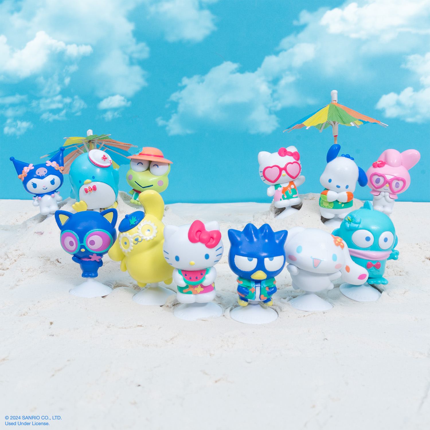 Your fav Hello Kitty and Friends Chibi Snapz® Tropical Series 2