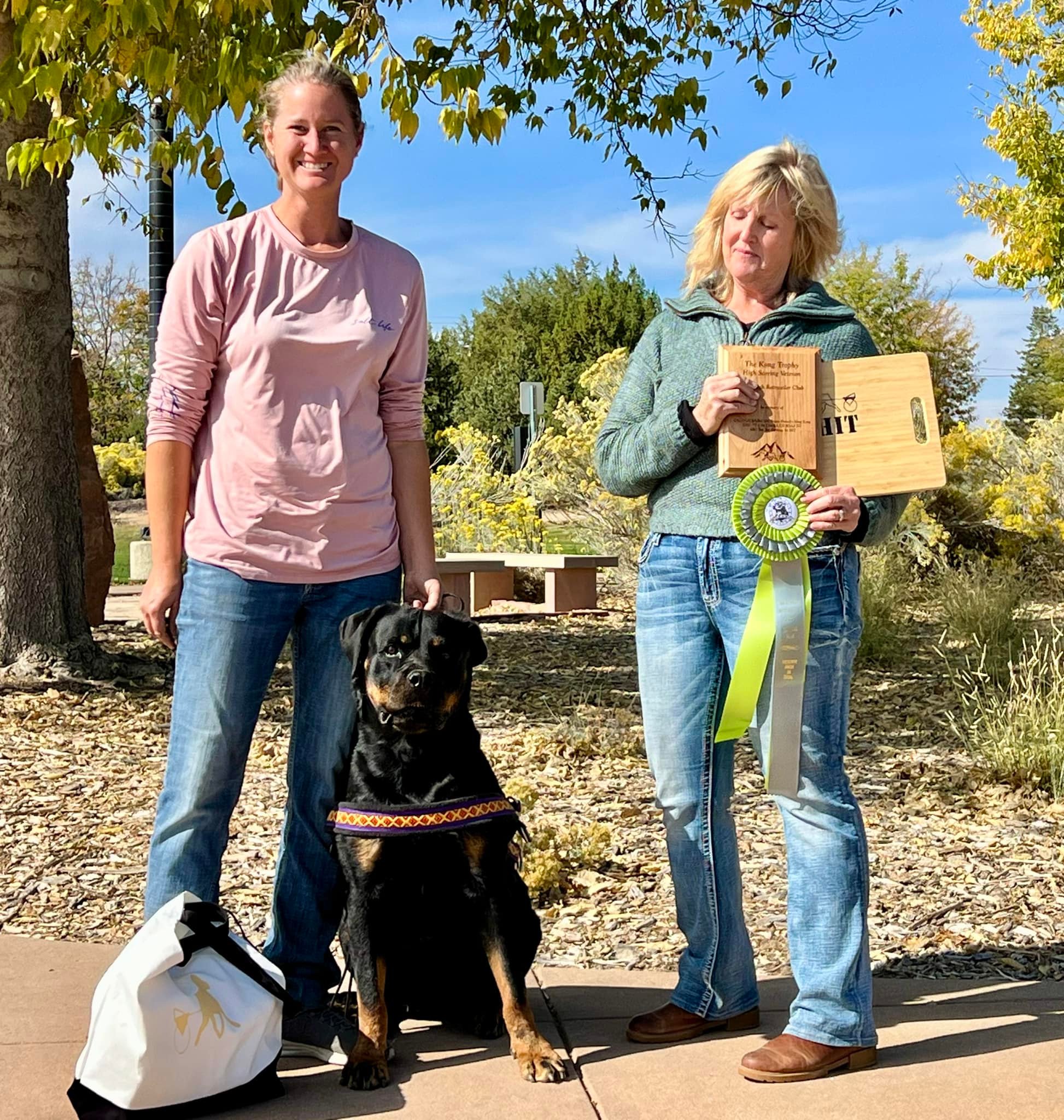 Vom Lauffeuer Rottweilers in Colorado