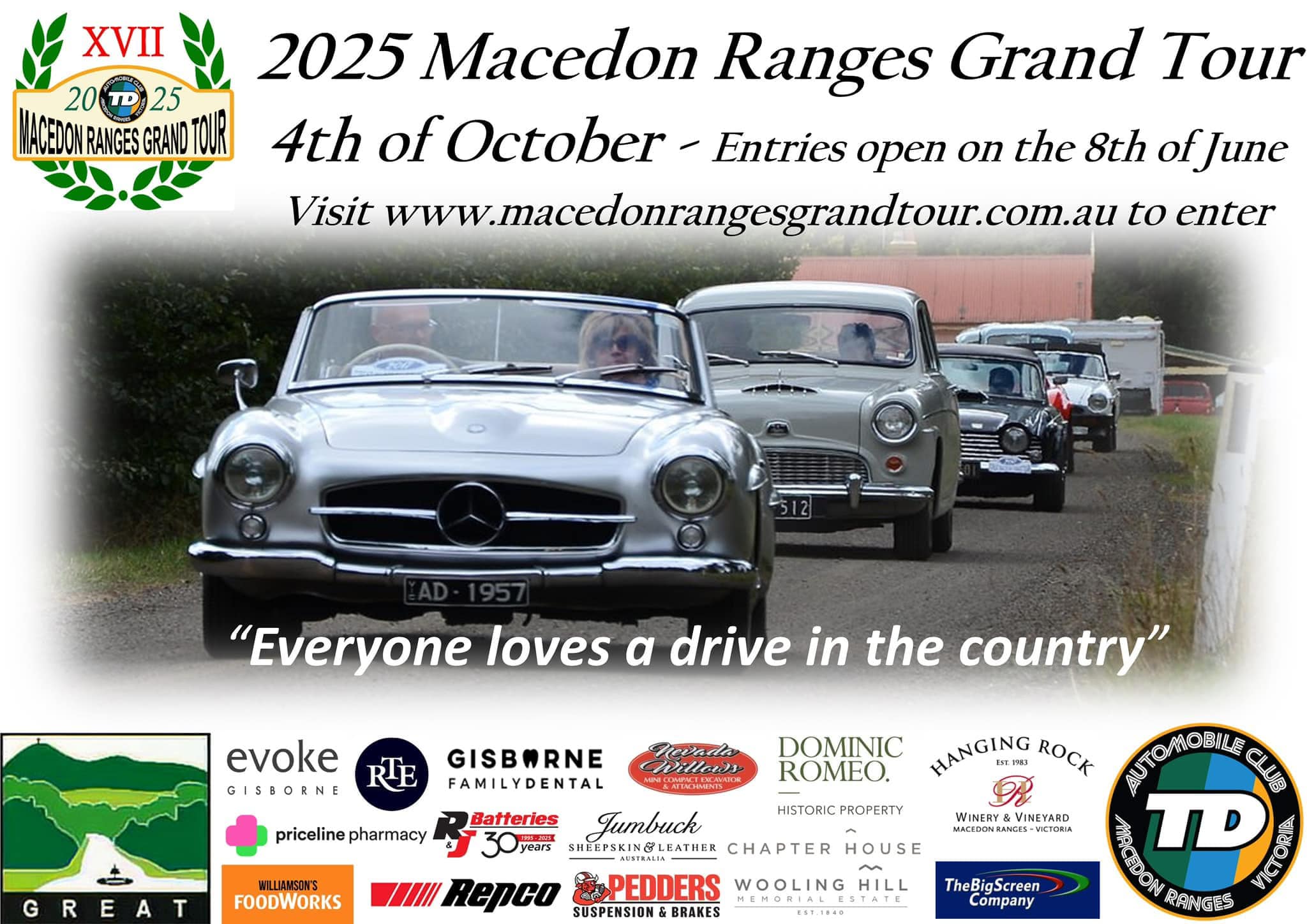 Macedon Ranges Grand Tour | Gisborne VIC