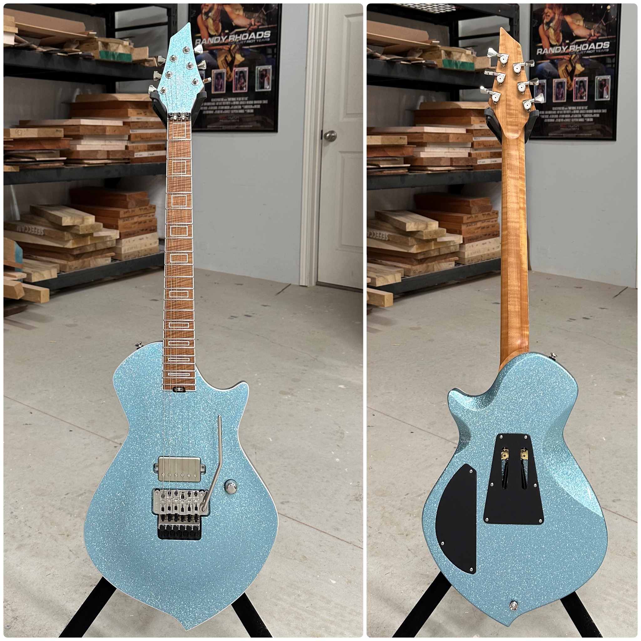 Up close and personal with the relic on the first P90-equipped '71