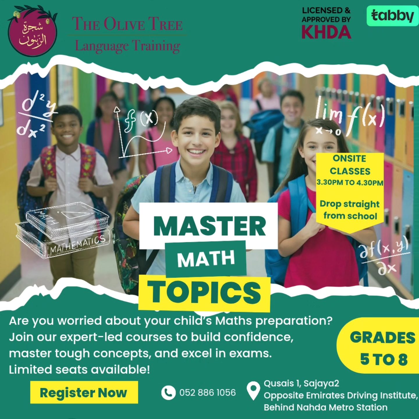 The Olive Tree - 📚 Struggling with Tough Math Topics?... | Facebook