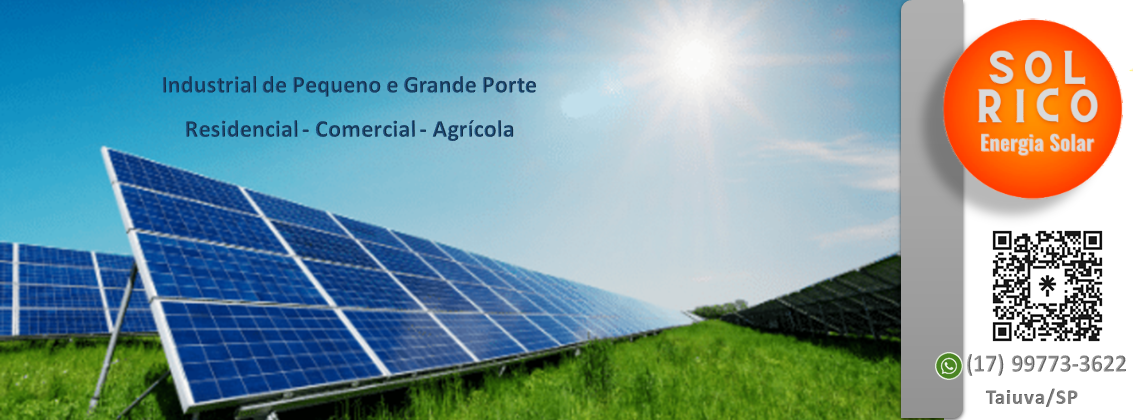 Sol Rico Energia Solar | Taiuva SP