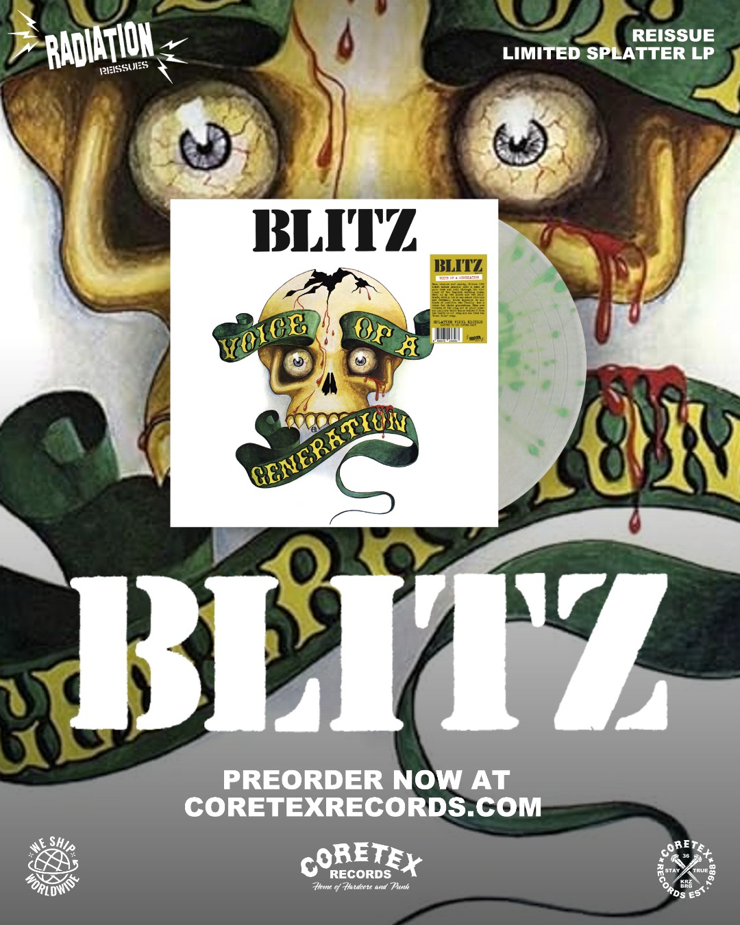 BLITZ VOICEOFAGENERATION 35103-25 Blitz - Voice of a Generation