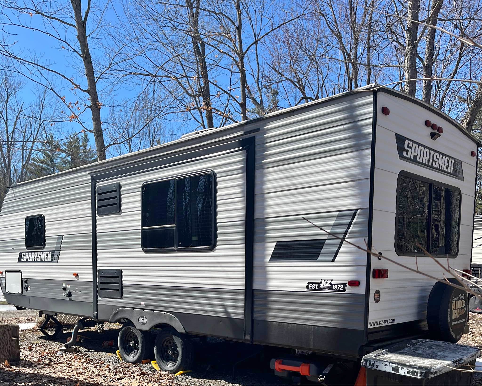 RV Trailer 2007 KZ SPORTSMEN MODEL 2903 Length 29ft RV parking Location ...