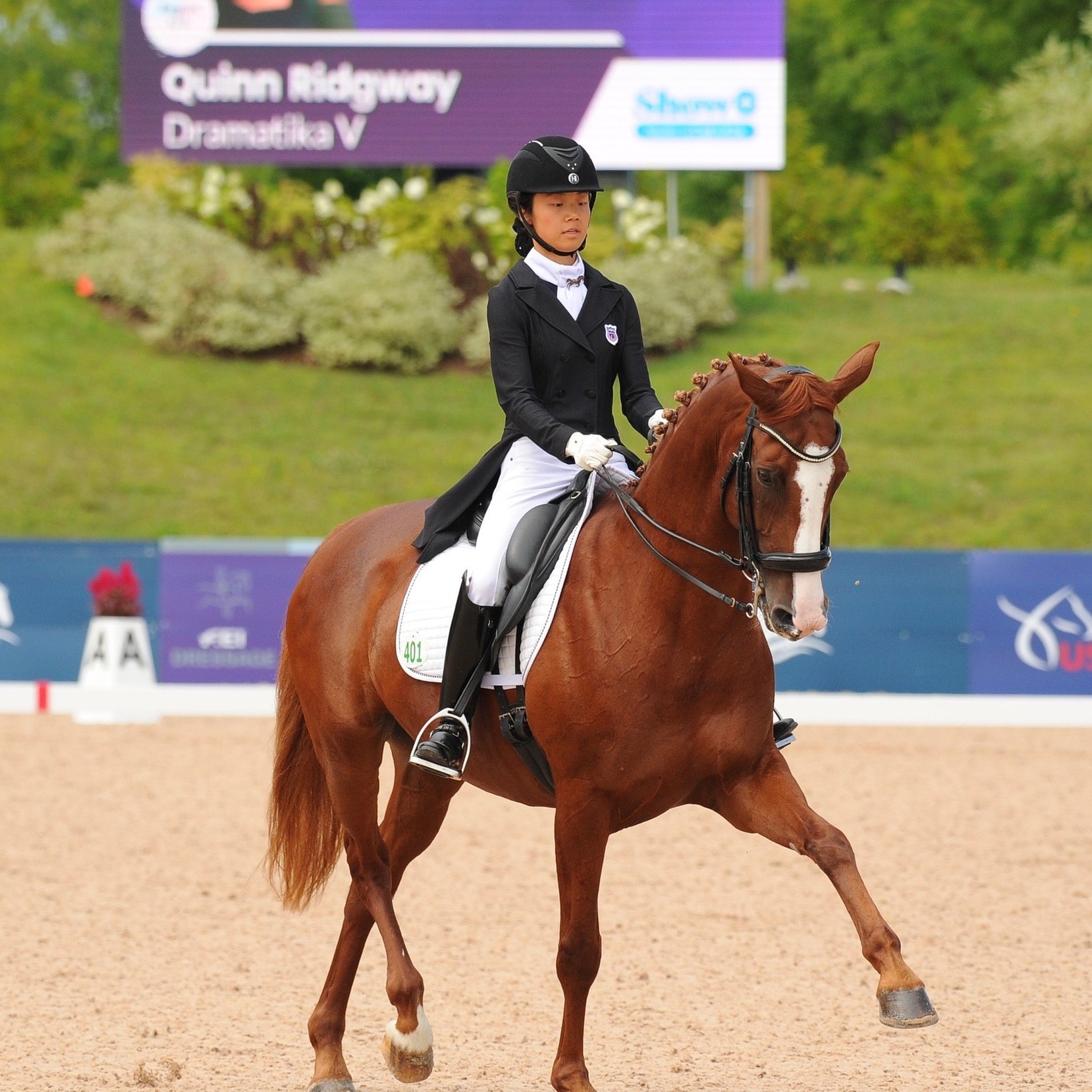 The Dressage - Quinn Ridgeway said, “I am beyond thrilled and truly ...