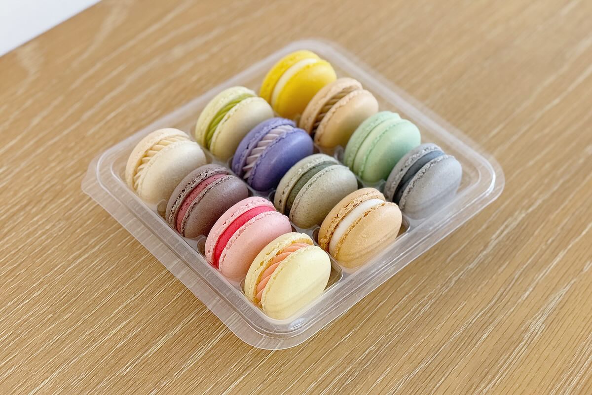 Introducing Ssook (Mugwort/쑥/蓬) macarons for the Lunar New Year 