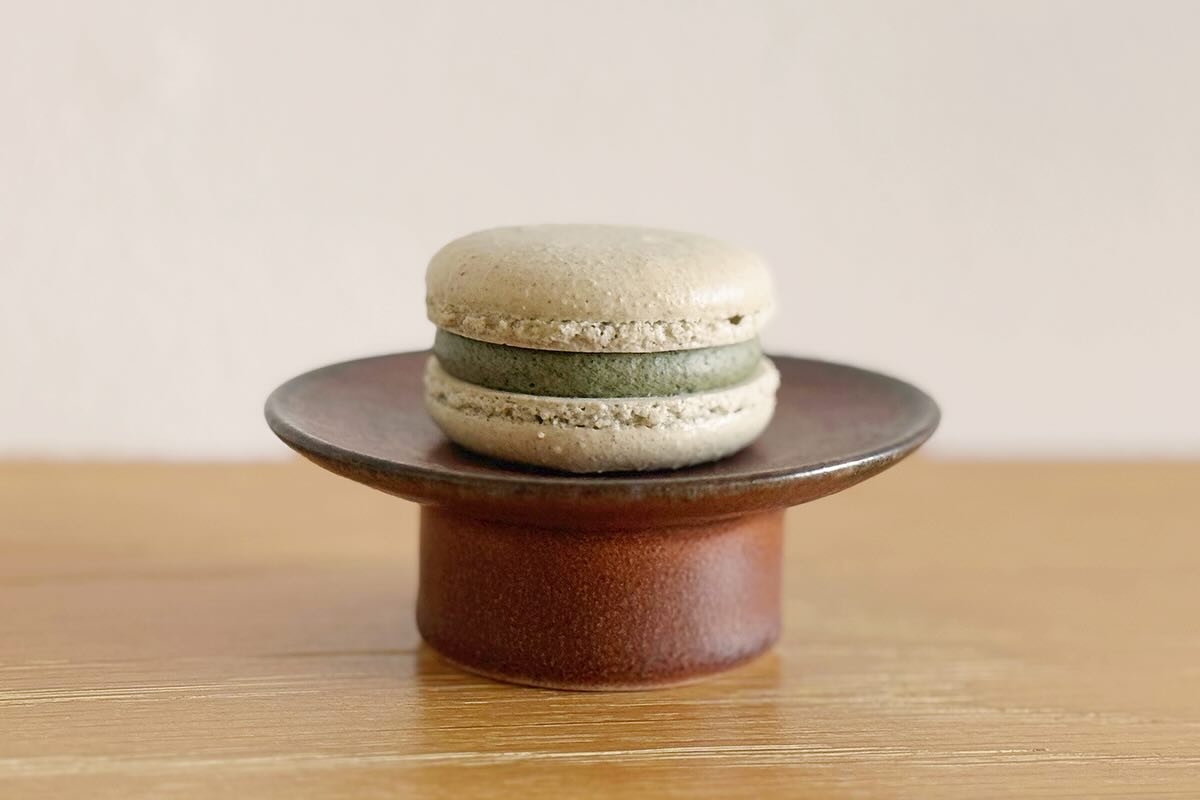 Introducing Ssook (Mugwort/쑥/蓬) macarons for the Lunar New Year 