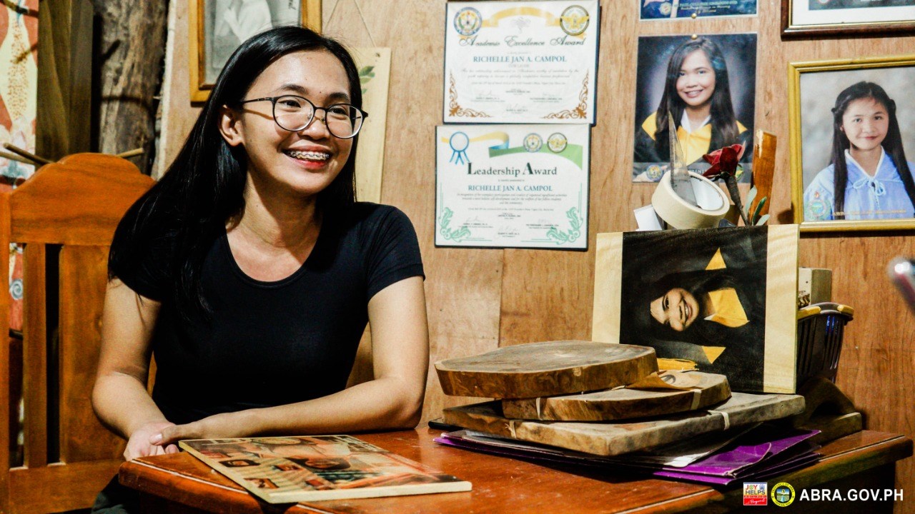 Abra Province - Young entrepreneur built her business from...