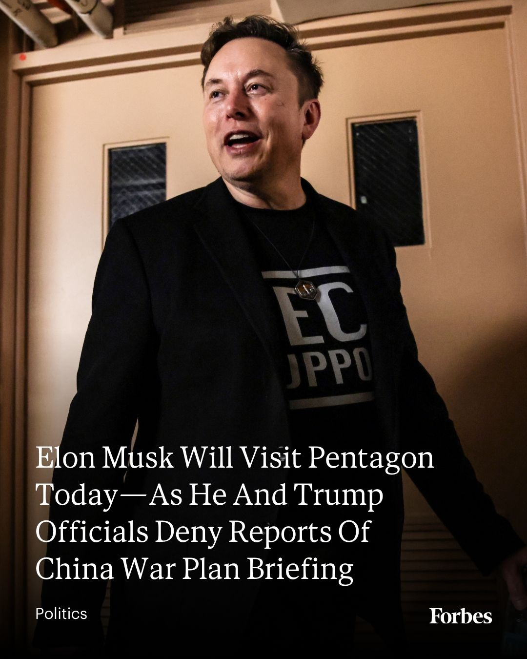 Forbes - Elon Musk is set to visit the Pentagon on Friday, Trump ...