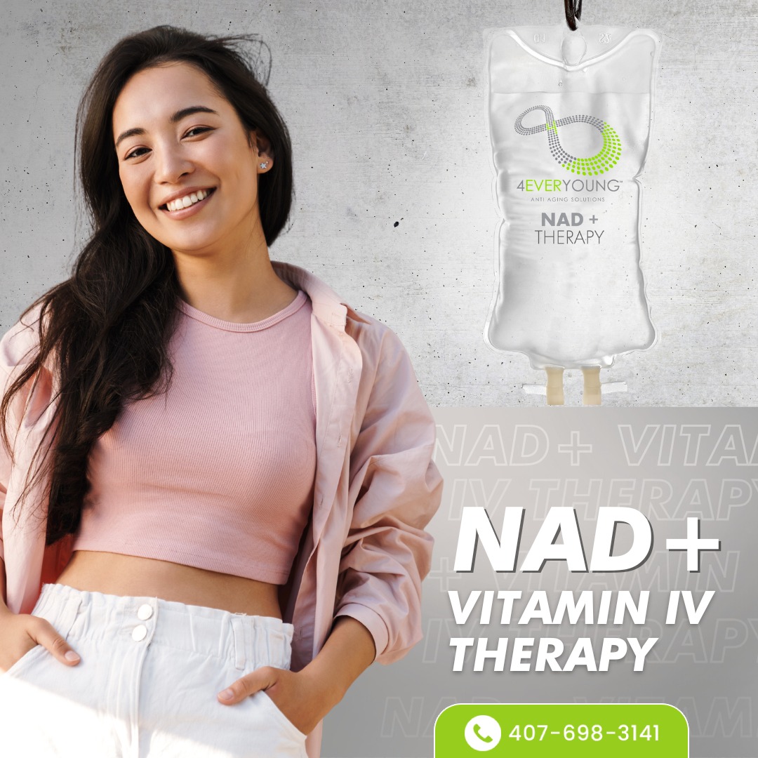 NAD IV therapy for anti-aging in Orlando