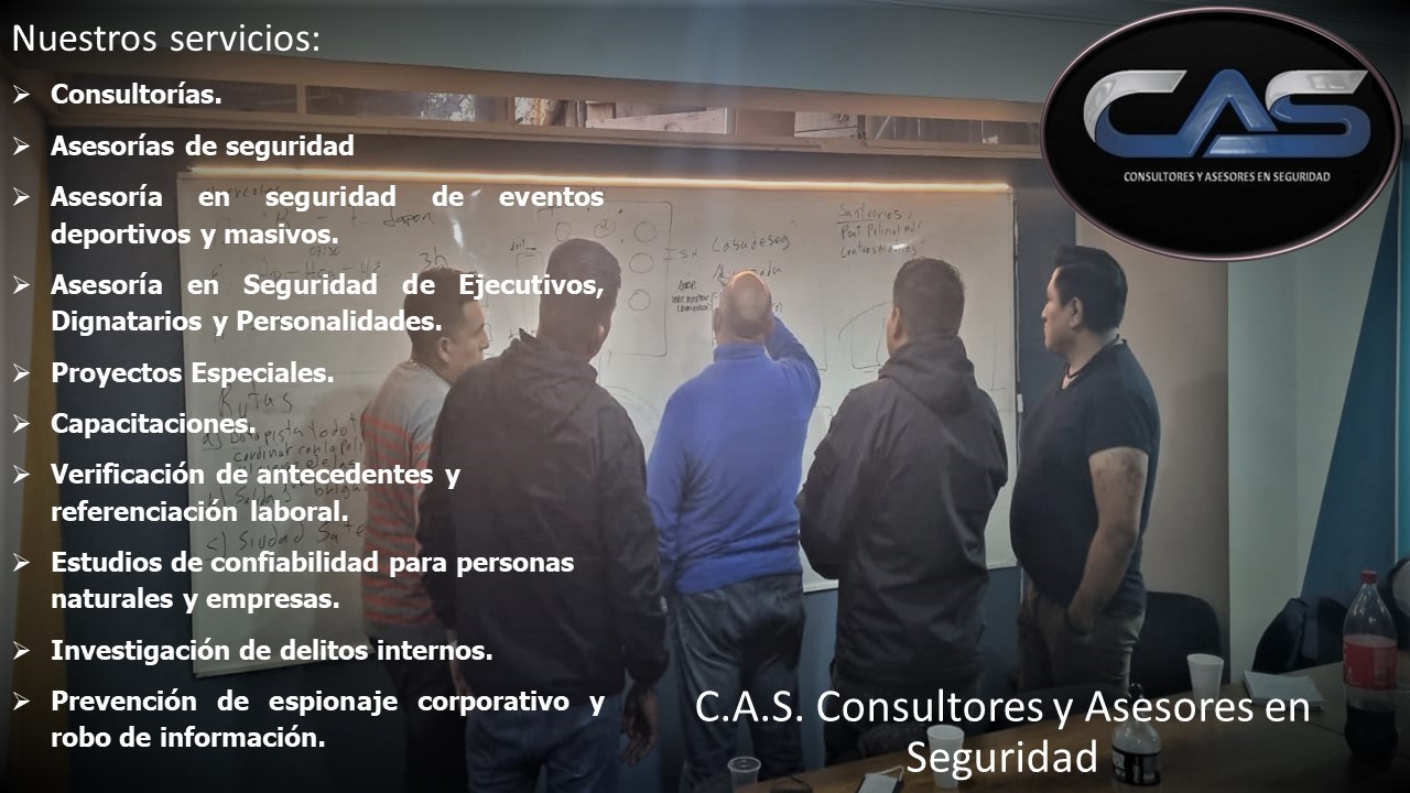 CAS Consultores y Asesores en Seguridad | La Paz