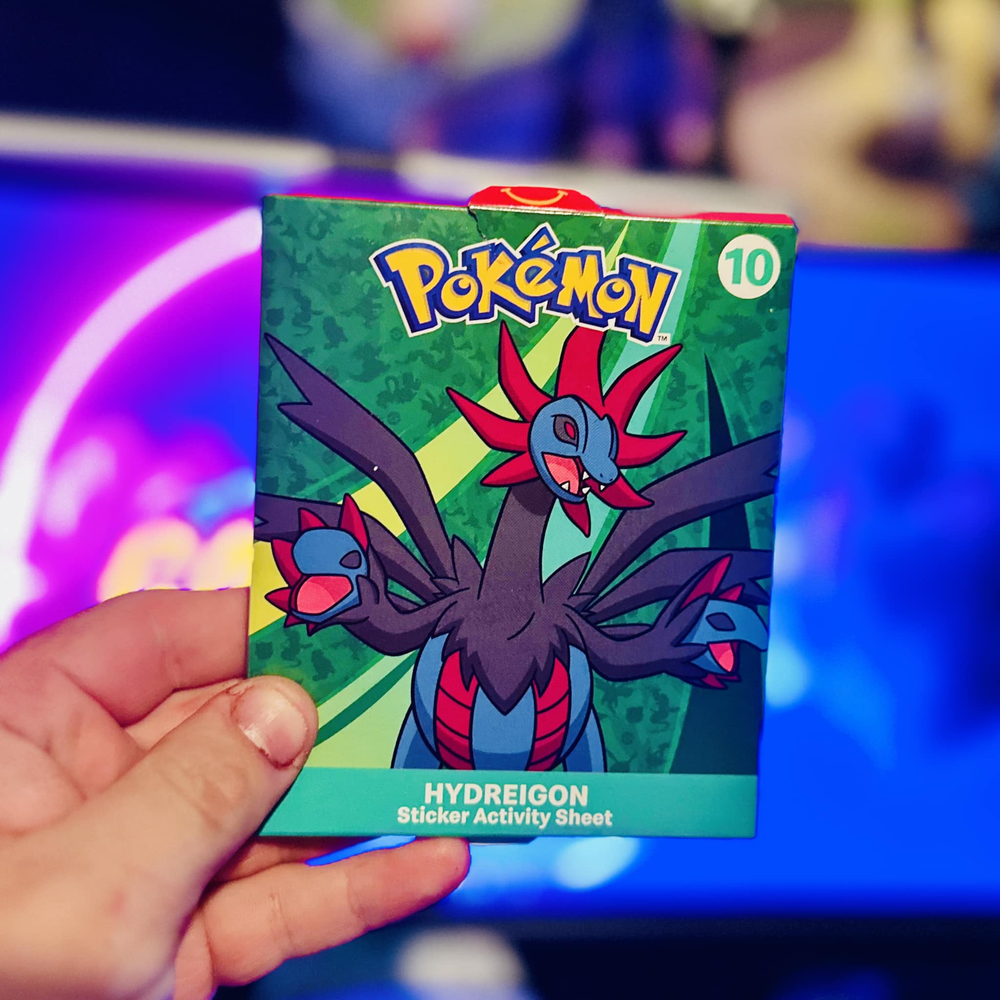 mcdonalds pokemon cards hydreigon Pokmon McDonald's 2025 English toy 10 complete EXPIRED) McDonald's S'pore offers Pokmon