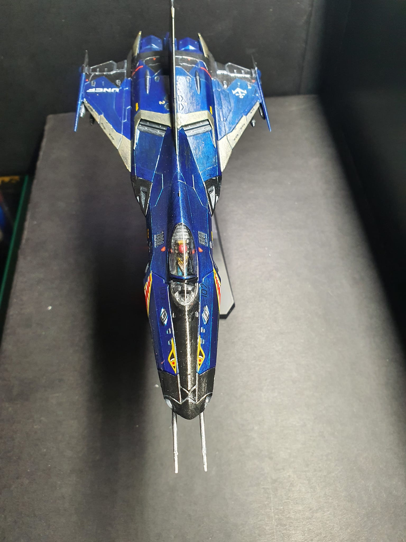 Bandai 1/72 Cosmo Zero fighter model from Yamato 2199