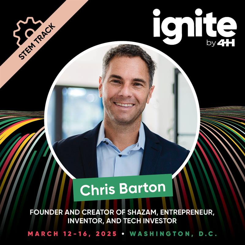4-H - 🚀 We’re excited to share that Chris Barton—author, acclaimed ...