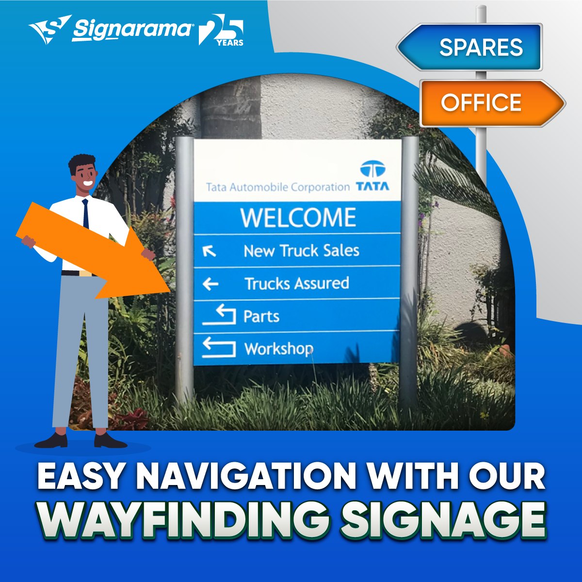 Signarama - Make every visitor feel at home with clear, welcoming ...