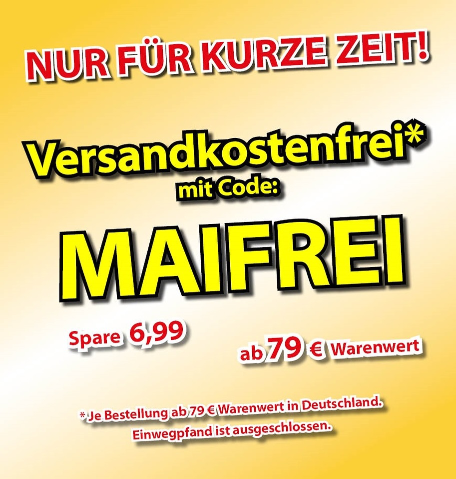 Lebensmittel-Sonderposten - Endlich wieder Versandkostenfrei Aktion in unserem Onlineshop www.Lebensmittel-Sonderposten.de nur für kurze Zeit. # lebensmittelsonderposten #versandkostenfrei #aktion