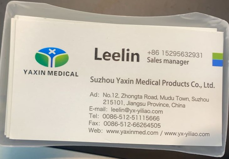 Suzhou YAXIN Medical Products Co., Ltd